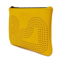 Hermes HERMES Clutch Bag Neoban Zen Au Soleil PM Current Perforation Giampaolo Pani Bouton D'or Men's Women's Bags