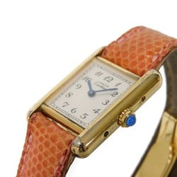 Cartier Must Tank Vermeil Quartz Watch 5057001 for Women