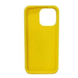 Bottega Veneta Tech Rubber Smartphone Case iPhone 14 Pro Yellow Maxi Intrecciato Lemon 733842 V0EY0 7218 Men's Women's