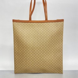 Celine Tote Bag Macadam Light Brown Beige Women's