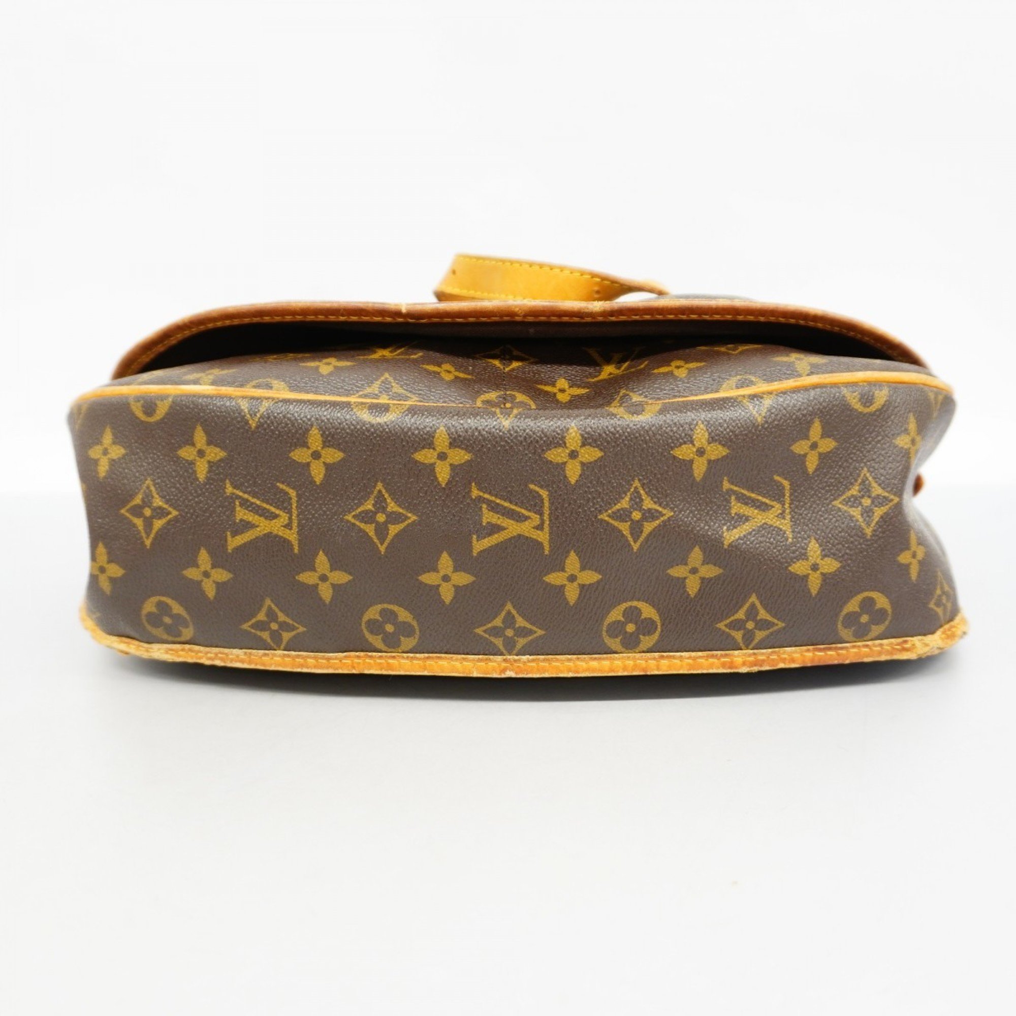 Louis Vuitton Shoulder Bag Monogram Menilmontant MM M40473 Brown Women's