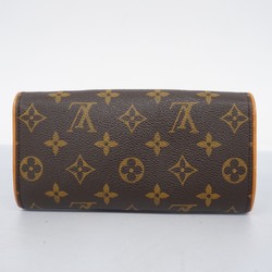 Louis Vuitton Shoulder Bag Monogram Pochette Twin PM M51854 Brown Women's