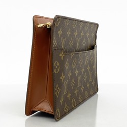 Louis Vuitton Clutch Bag Monogram Pochette Homme M51795 Brown Men's Women's