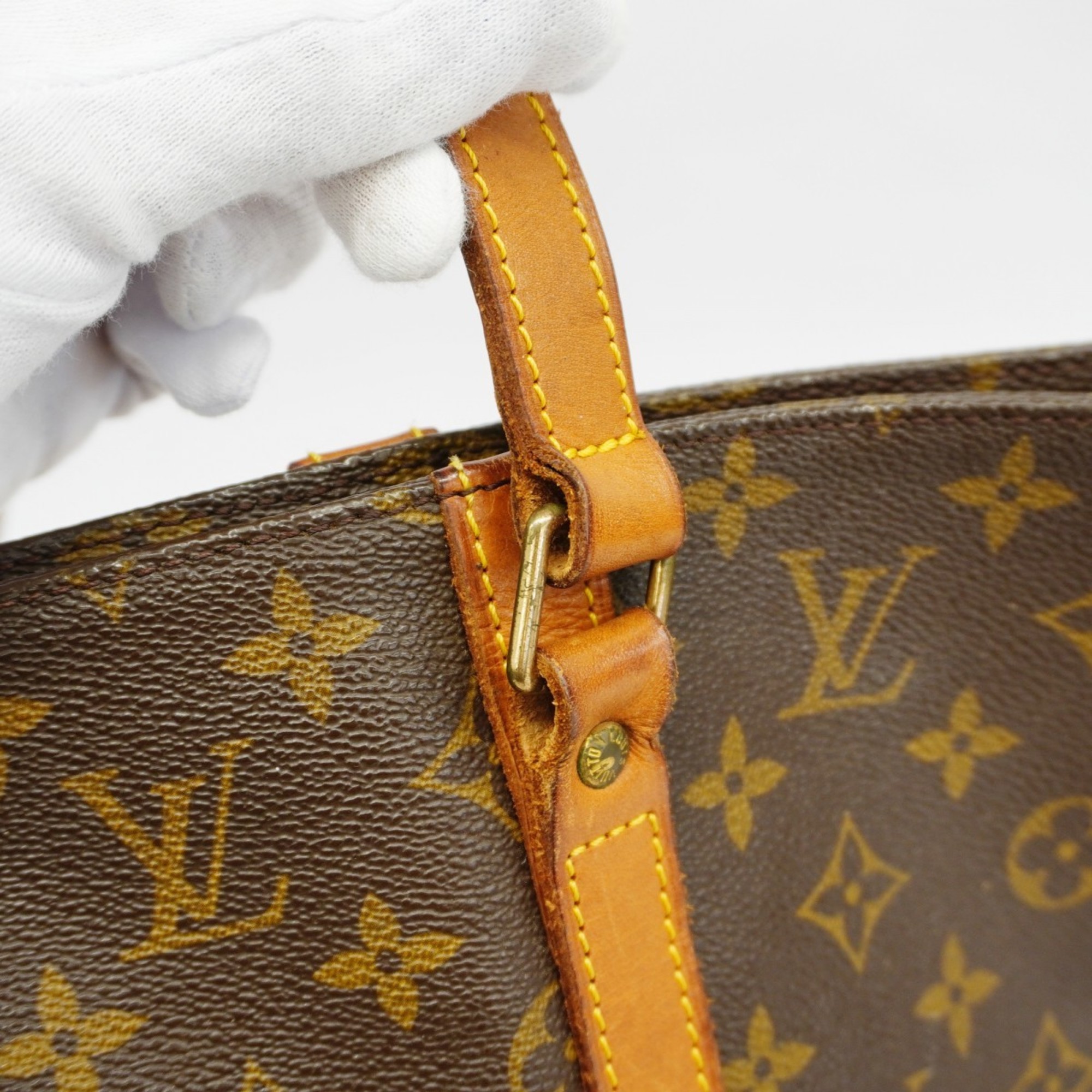 Louis Vuitton Tote Bag Monogram Sac M51108 Brown Women's