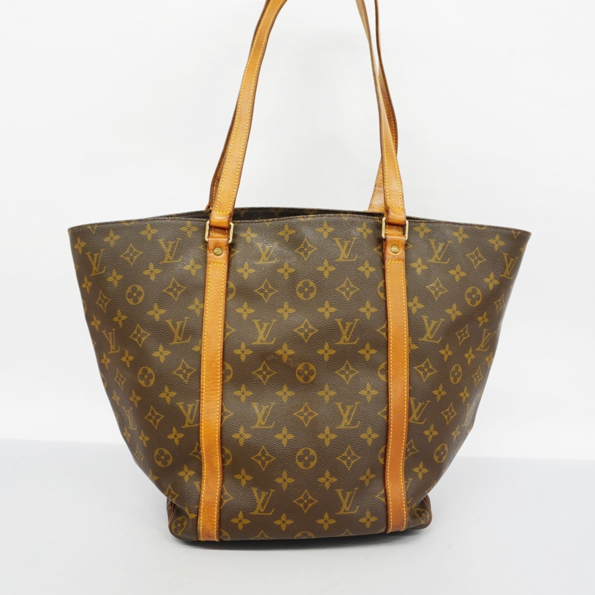 Louis Vuitton Tote Bag Monogram Sac M51108 Brown Women's