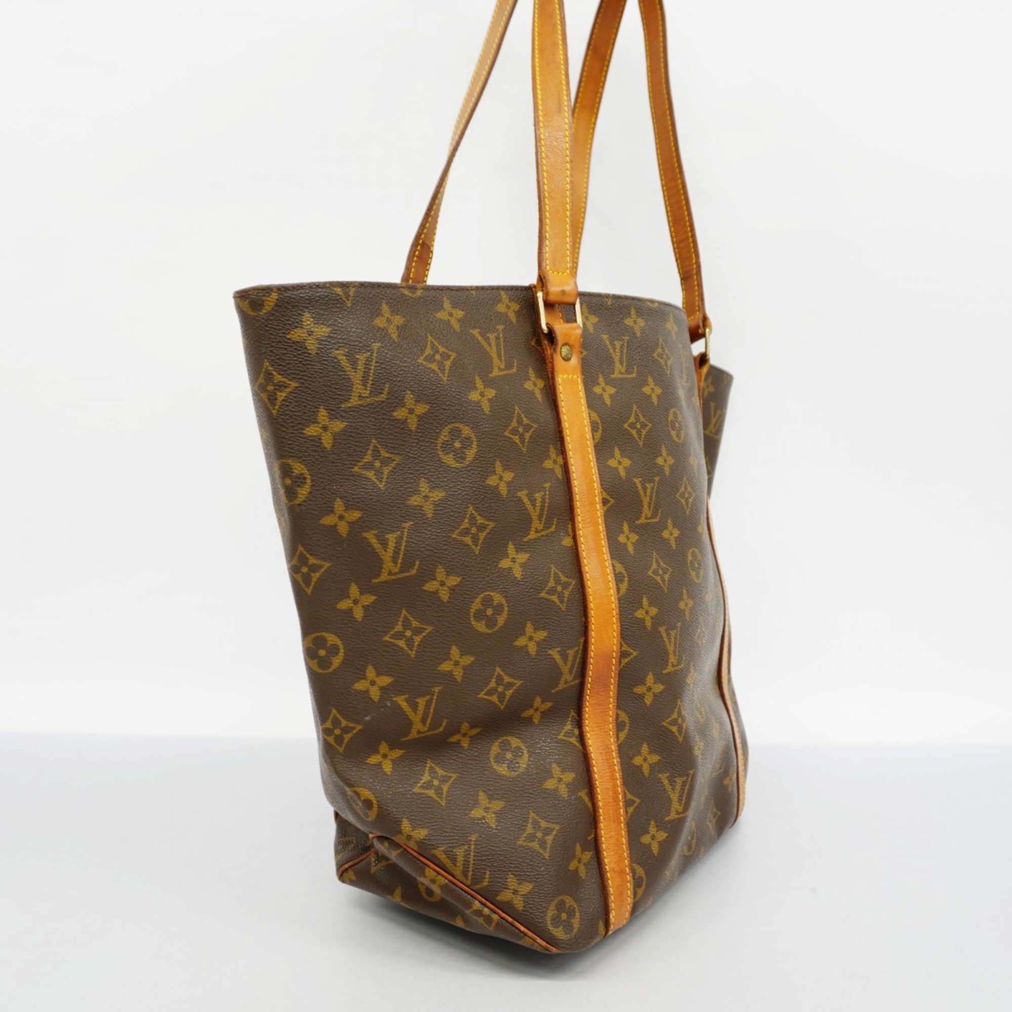 Louis Vuitton Tote Bag Monogram Sac M51108 Brown Women's