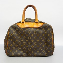 Louis Vuitton Handbag Monogram Deauville M47270 Brown Ladies