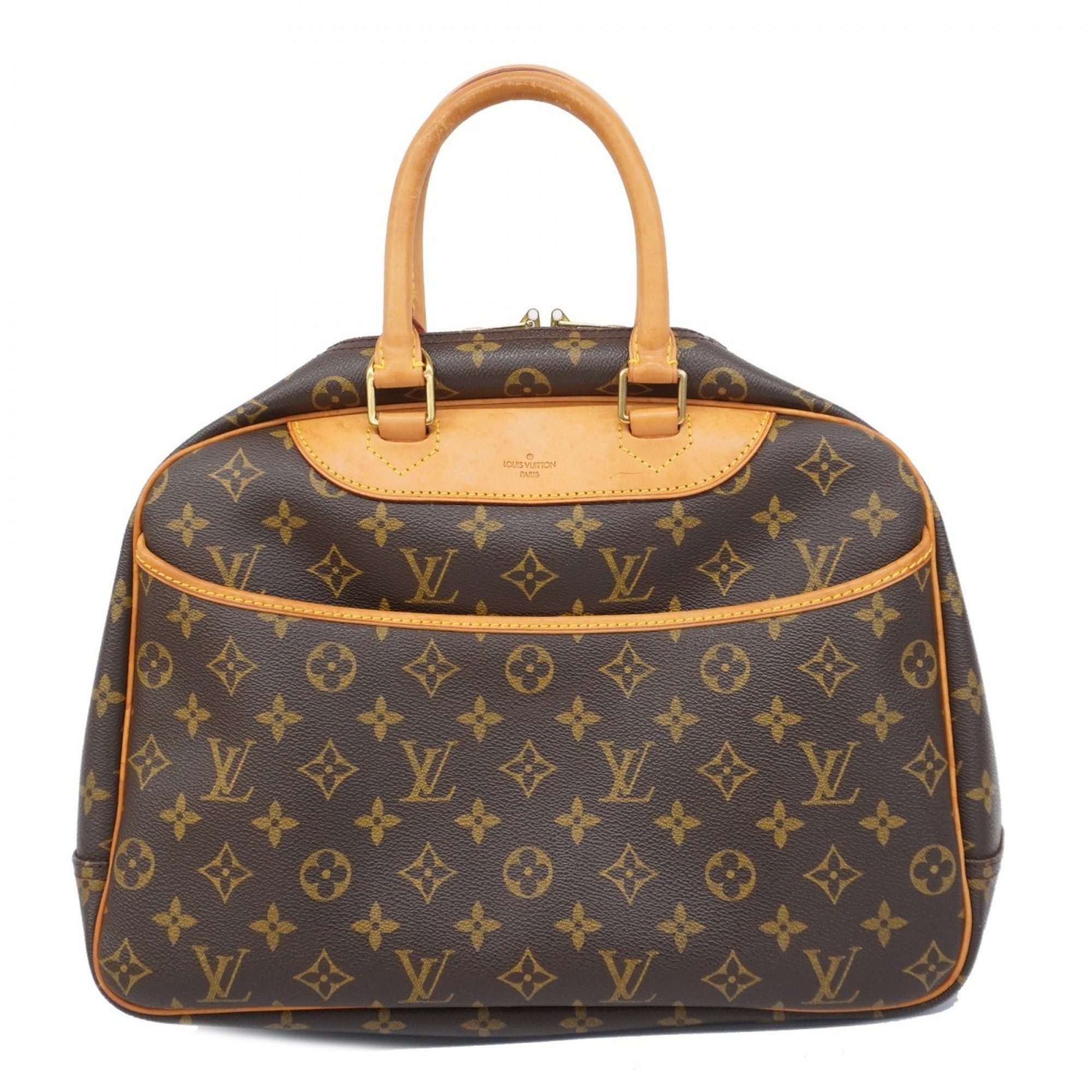 Louis Vuitton Handbag Monogram Deauville M47270 Brown Ladies