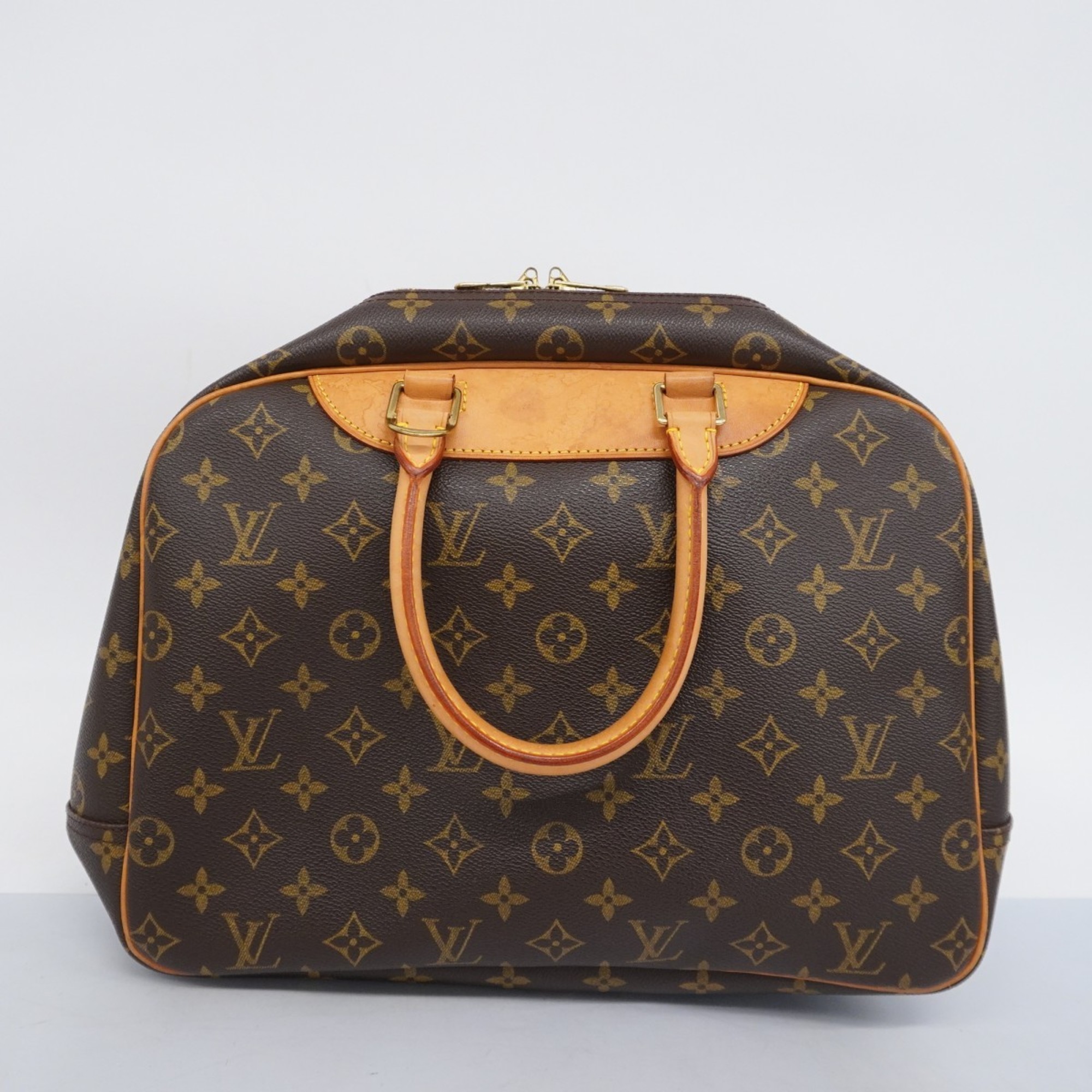 Louis Vuitton Handbag Monogram Deauville M47270 Brown Ladies