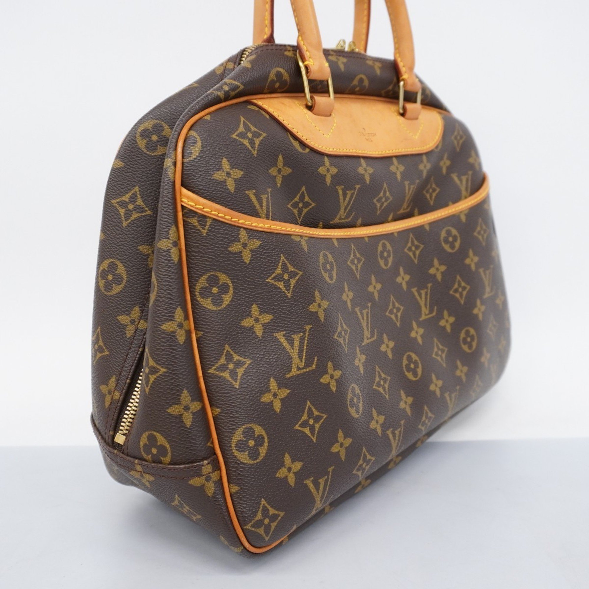 Louis Vuitton Handbag Monogram Deauville M47270 Brown Ladies