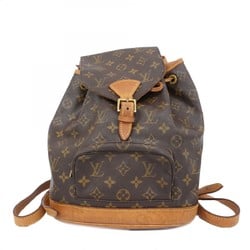 Louis Vuitton Backpack Daypack Monogram Montsouris MM M51136 Brown Women's