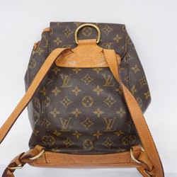 Louis Vuitton Backpack Daypack Monogram Montsouris MM M51136 Brown Women's