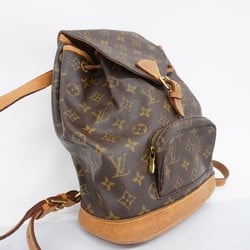 Louis Vuitton Backpack Daypack Monogram Montsouris MM M51136 Brown Women's