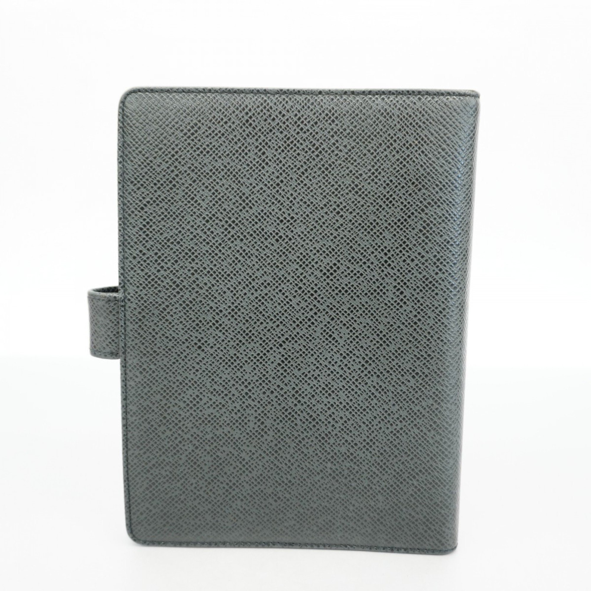 Louis Vuitton Notebook Cover Epi Agenda MM R20042 Noir Men's