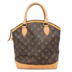 Louis Vuitton Handbag Monogram Lockit M40102 Brown Ladies