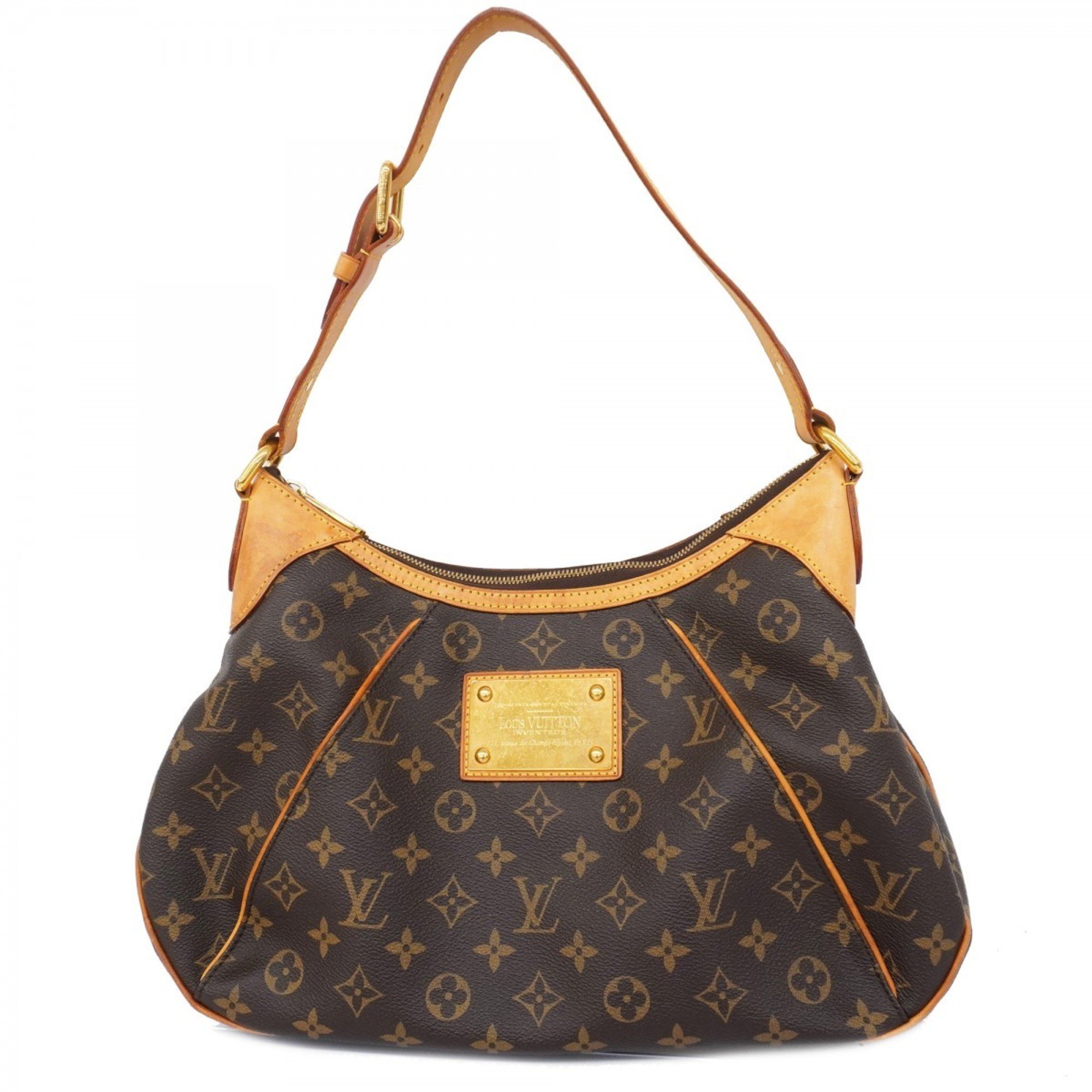 Louis Vuitton Shoulder Bag Monogram Thames GM M56383 Brown Ladies