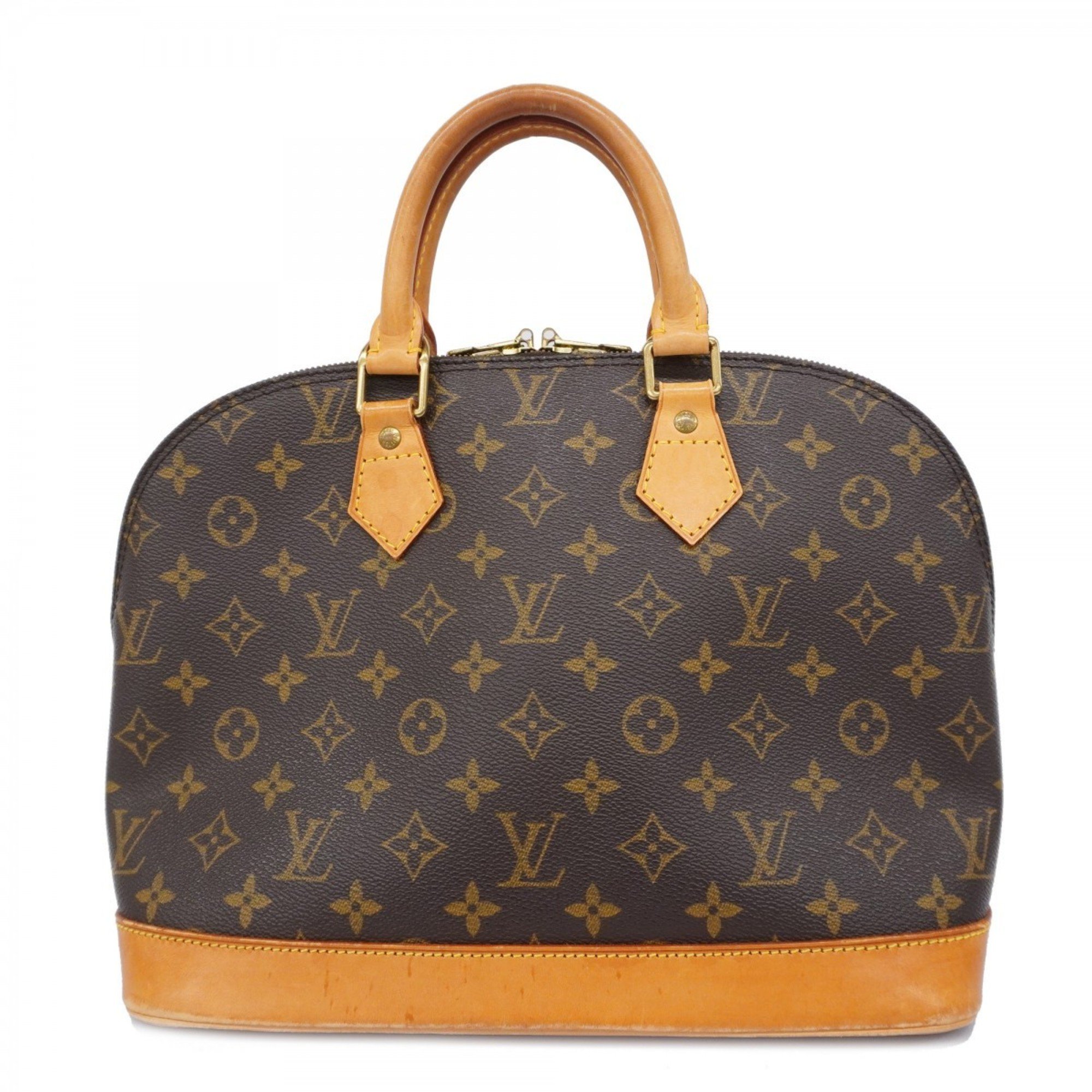 Louis Vuitton handbag Monogram Alma M51130 Brown ladies