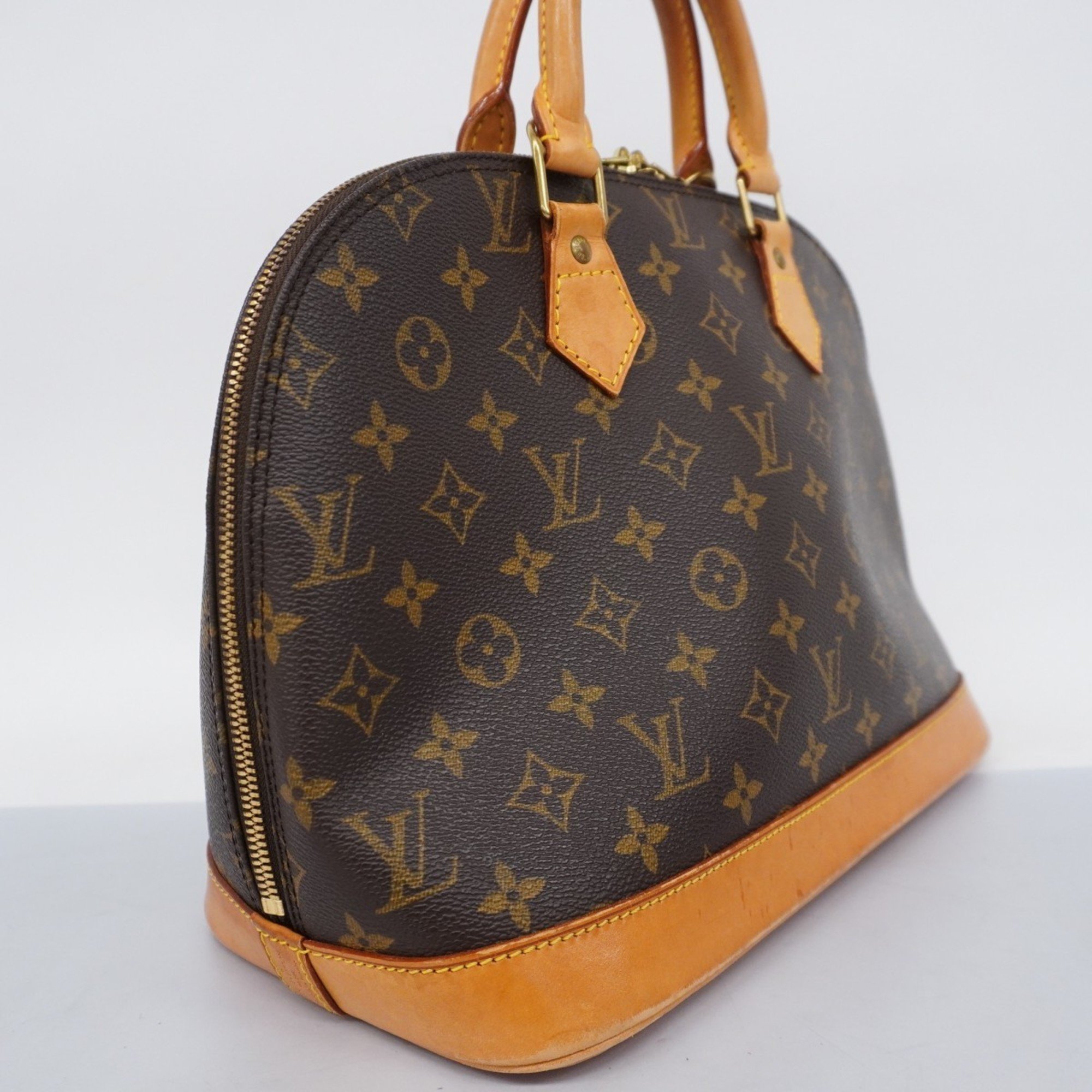 Louis Vuitton handbag Monogram Alma M51130 Brown ladies