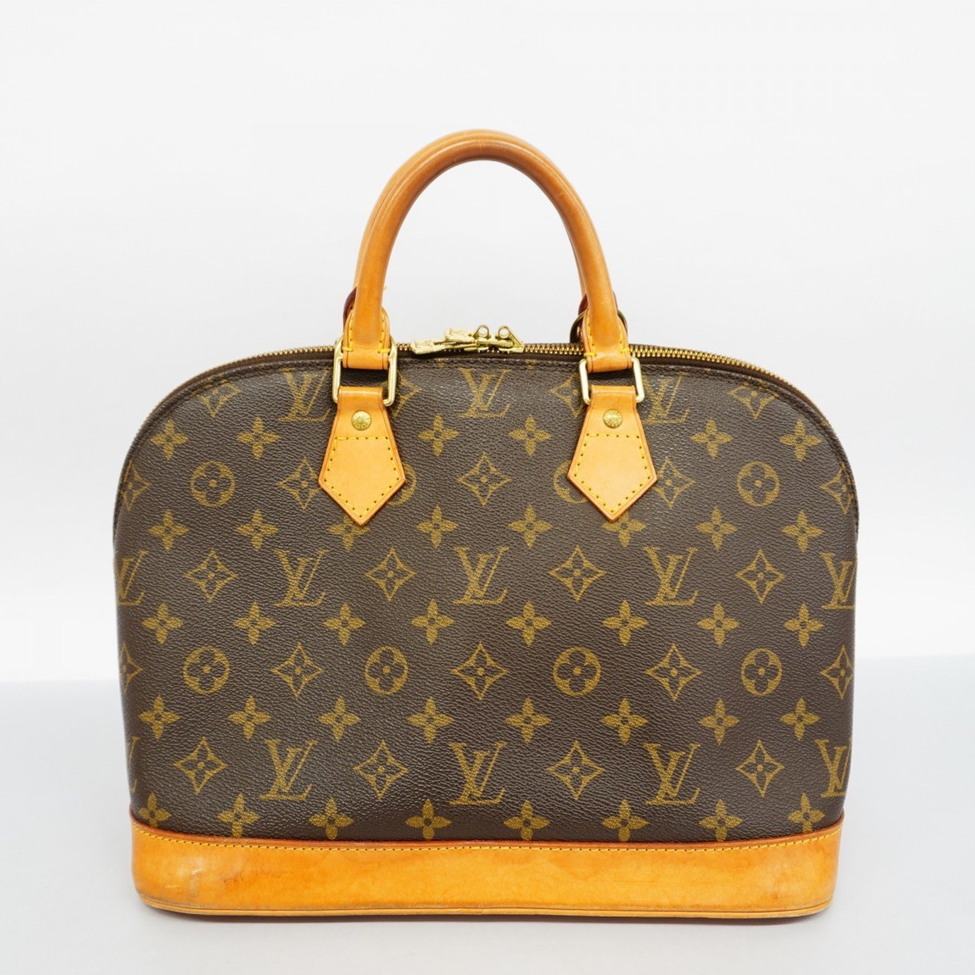 Louis Vuitton handbag Monogram Alma M51130 brown ladies