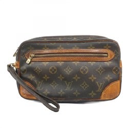 Louis Vuitton Clutch Bag Monogram Marly Dragonne GM M51825 Brown Men's