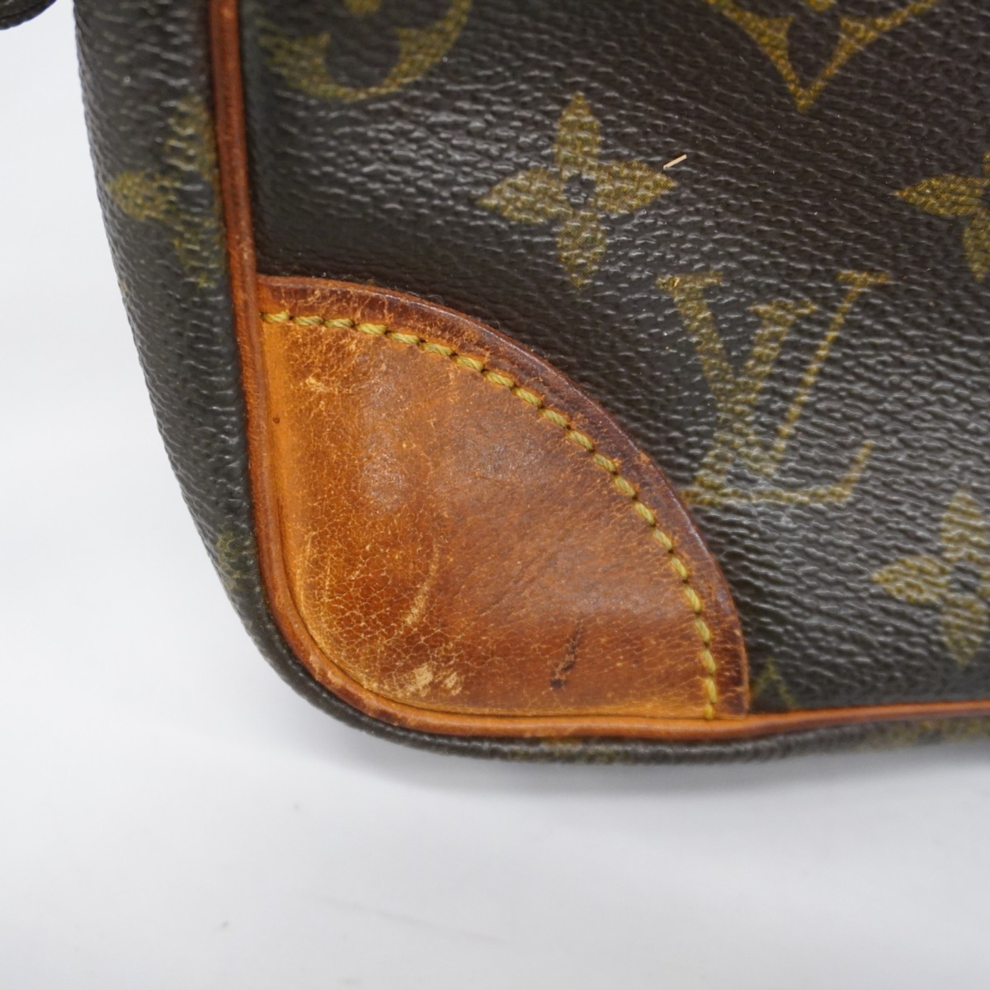 Louis Vuitton Clutch Bag Monogram Marly Dragonne GM M51825 Brown Men's