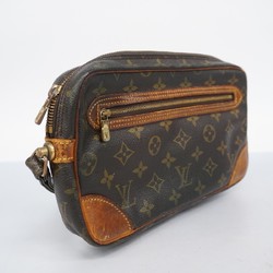 Louis Vuitton Clutch Bag Monogram Marly Dragonne GM M51825 Brown Men's