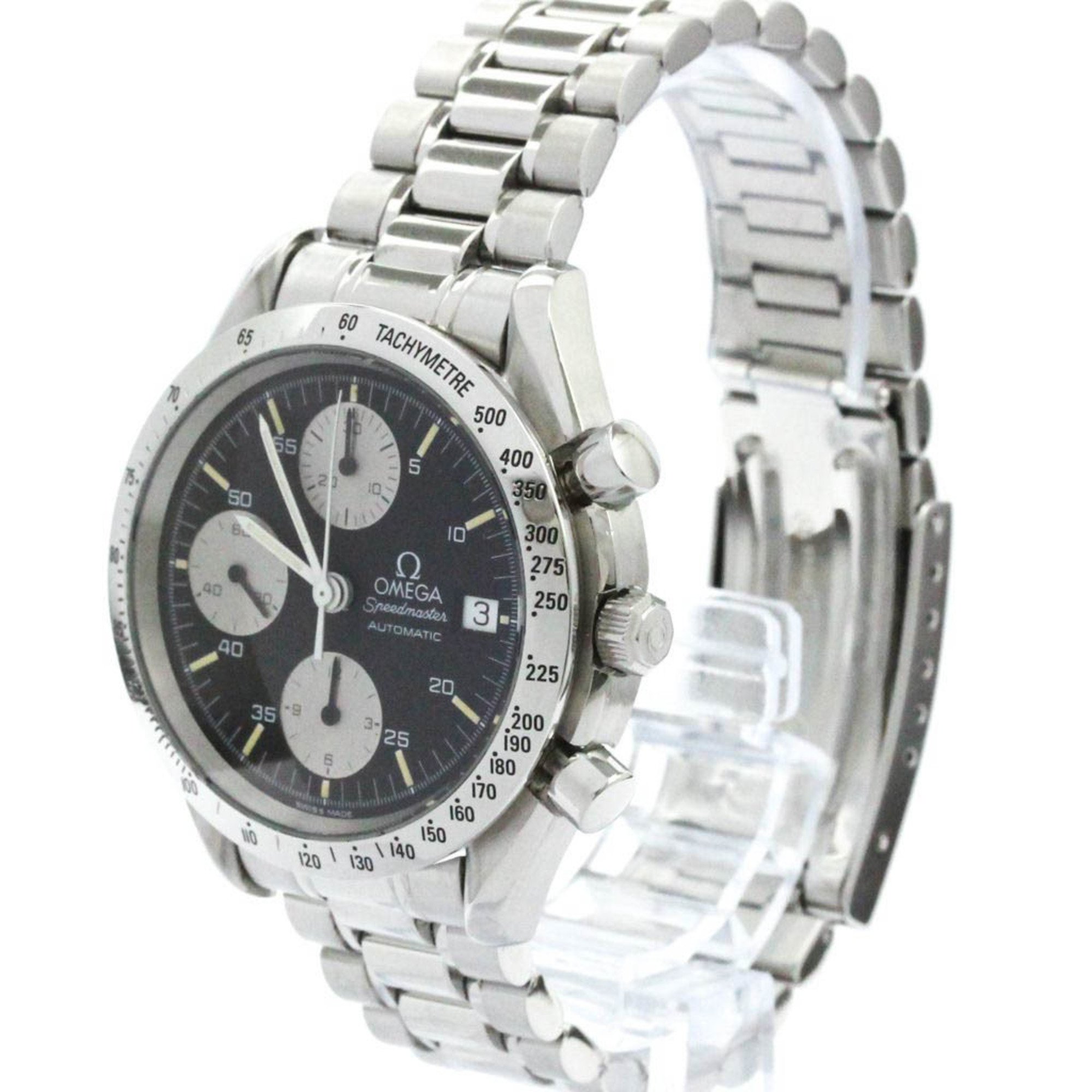 Polished OMEGA Speedmaster Date Steel Automatic Mens Watch 3511.50 BF575224