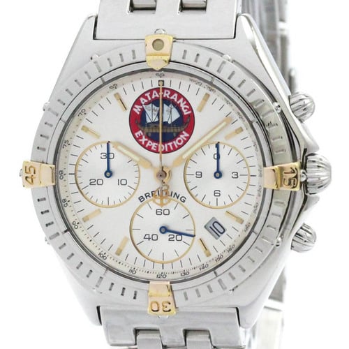 Polished BREITLING Chrono Sextant Mata-Rangi LTD Edition Watch B55047 BF576569