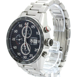 Polished TAG HEUER Carrera Calibre 1887 Chronograph Steel Watch CAR2A10 BF571742