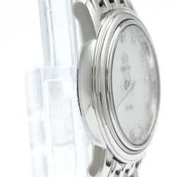 Polished OMEGA De Ville Prestige Diamond MOP Steel Ladies Watch 4570.75 BF574141