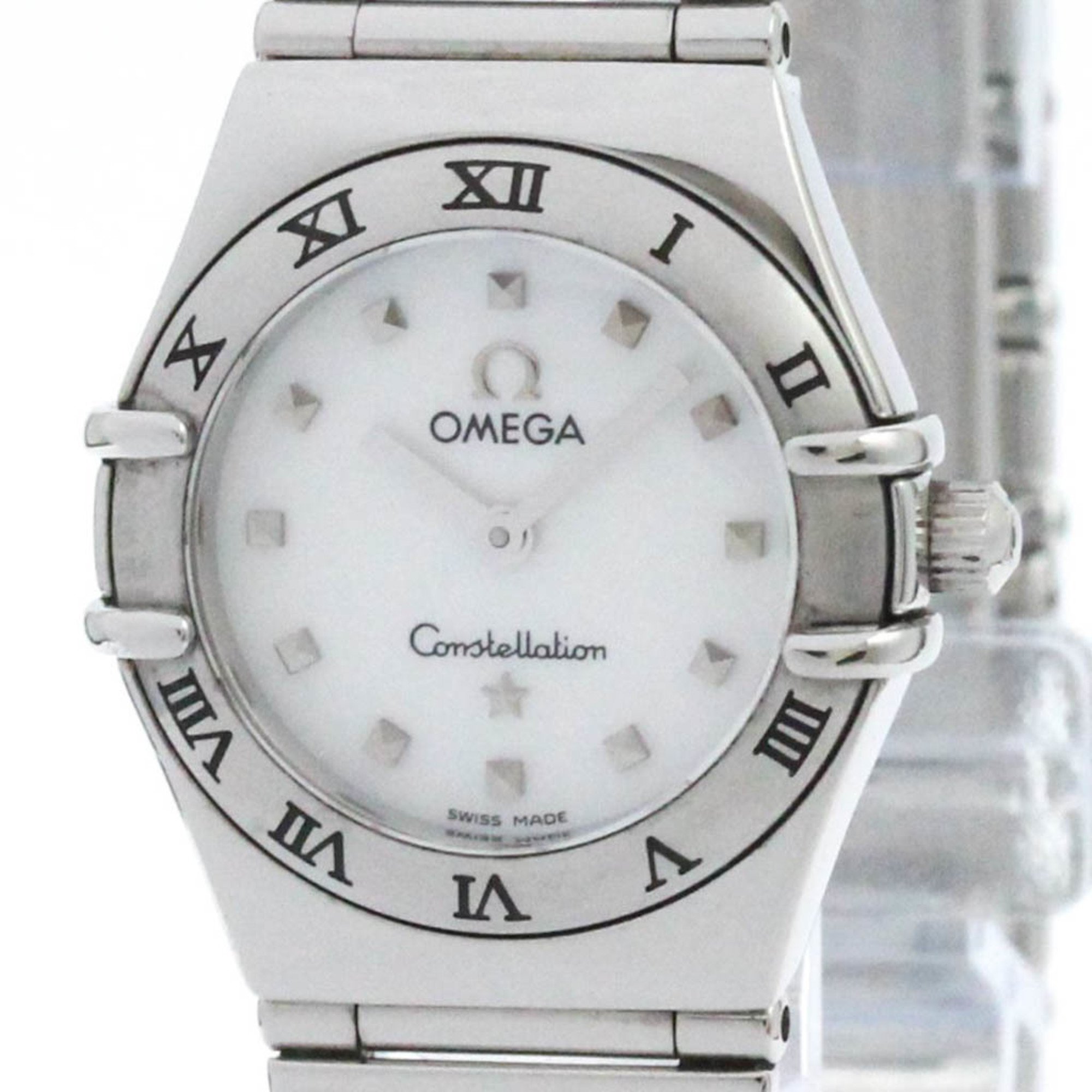 Polished OMEGA Constellation My Choice MOP Dial Ladies Watch 1561.71 BF576571