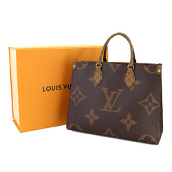 LOUIS VUITTON Giant Monogram Onthego MM 2way Tote Shoulder Bag M45321 RFID