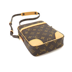 Louis Vuitton Monogram Danube Shoulder Bag Brown M45266 Gold Hardware