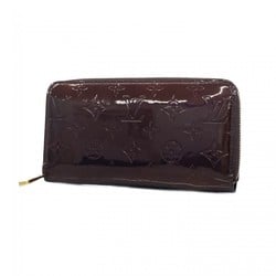 Louis Vuitton Long Wallet Vernis Zippy M93522 Amarante Ladies