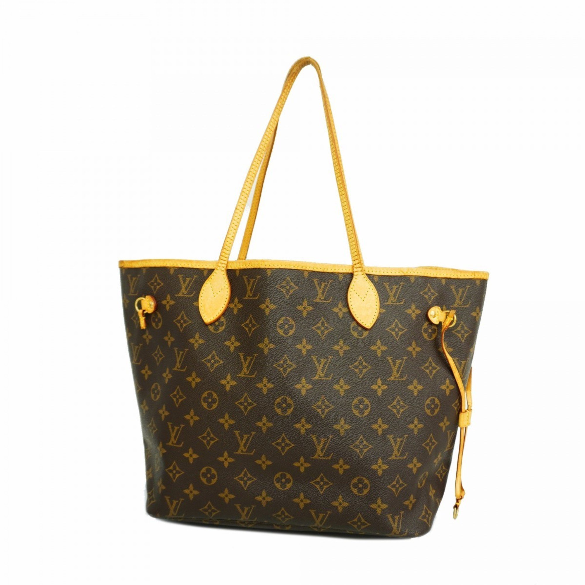 Louis Vuitton Tote Bag Monogram Neverfull MM M40156 Brown Women's