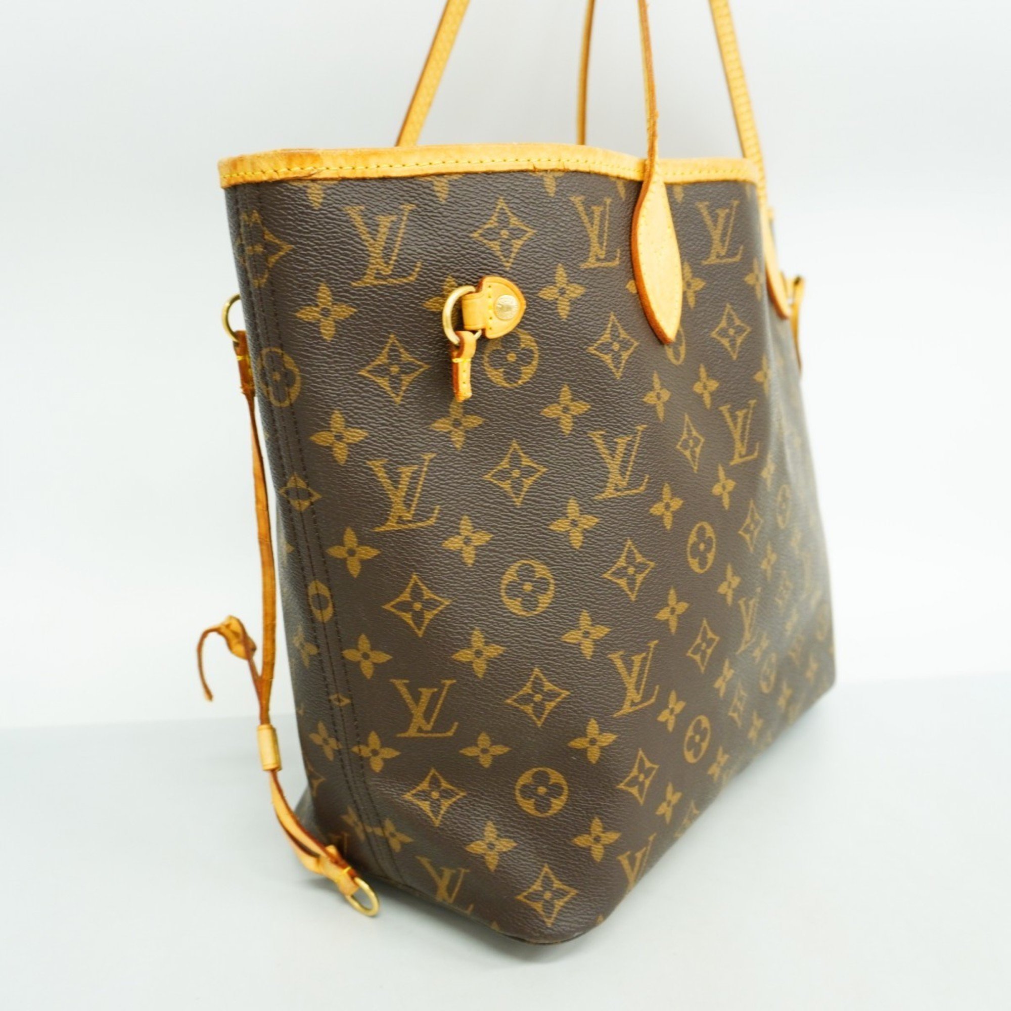 Louis Vuitton Tote Bag Monogram Neverfull MM M40156 Brown Women's