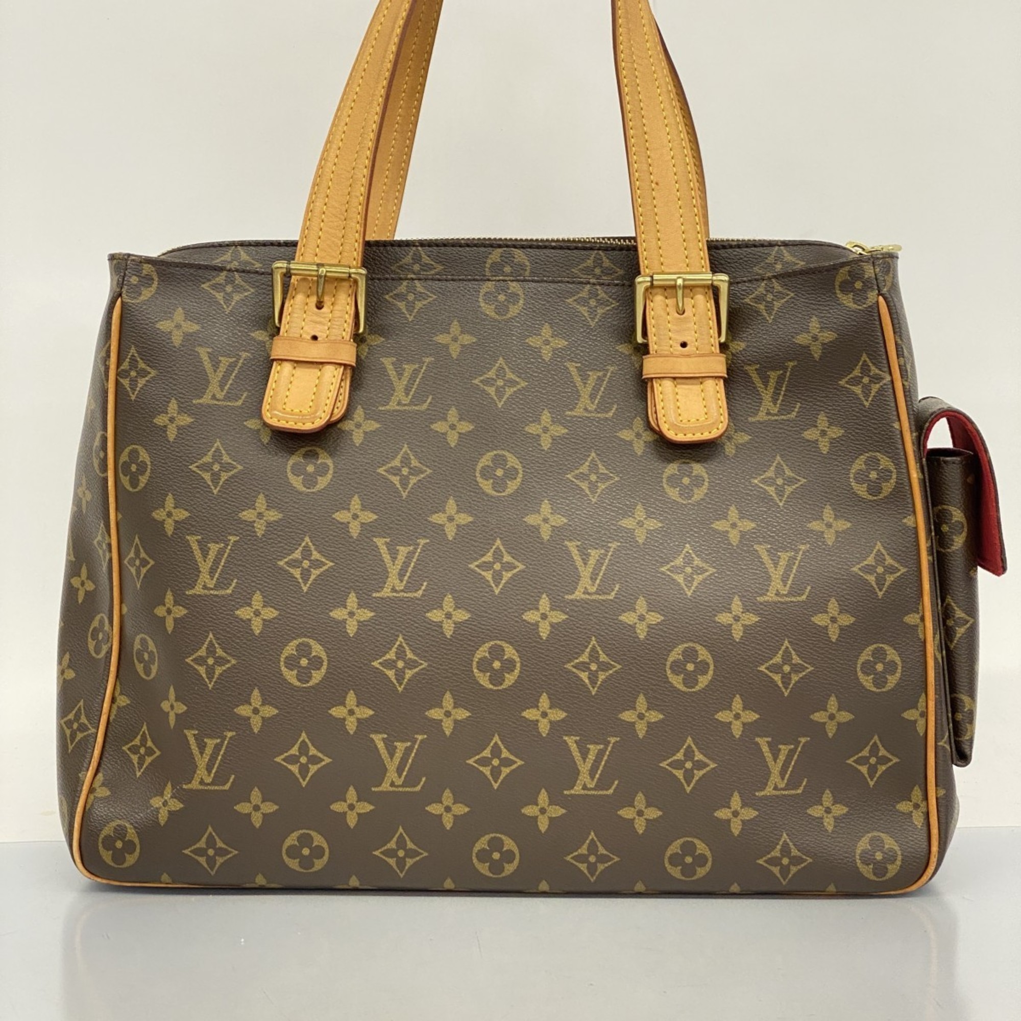 Louis Vuitton Tote Bag Monogram Multiplicite M51162 Brown Ladies