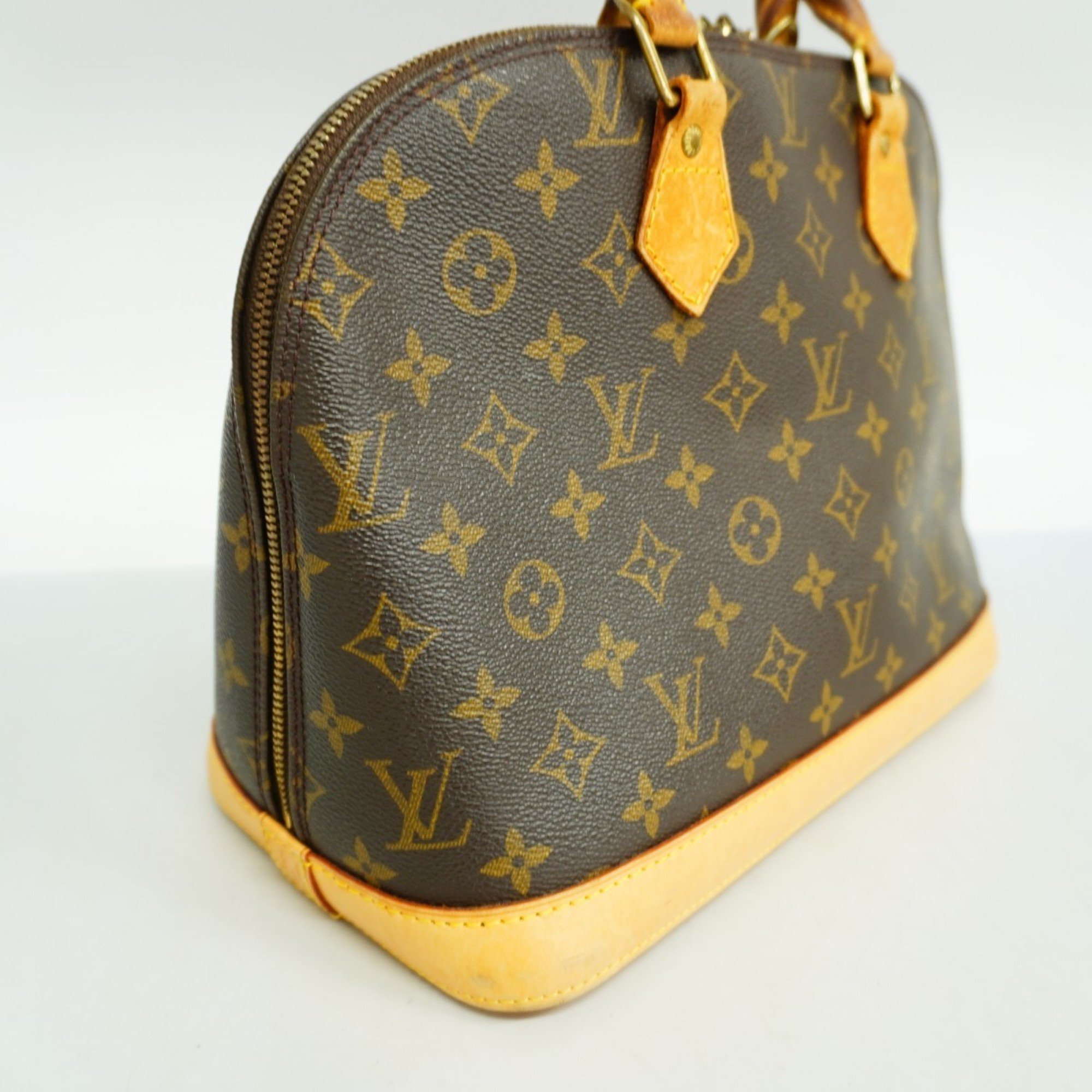 Louis Vuitton handbag Monogram Alma M51130 Brown ladies