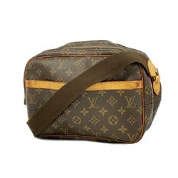 Louis Vuitton Shoulder Bag Monogram Reporter PM M45254 Brown Ladies