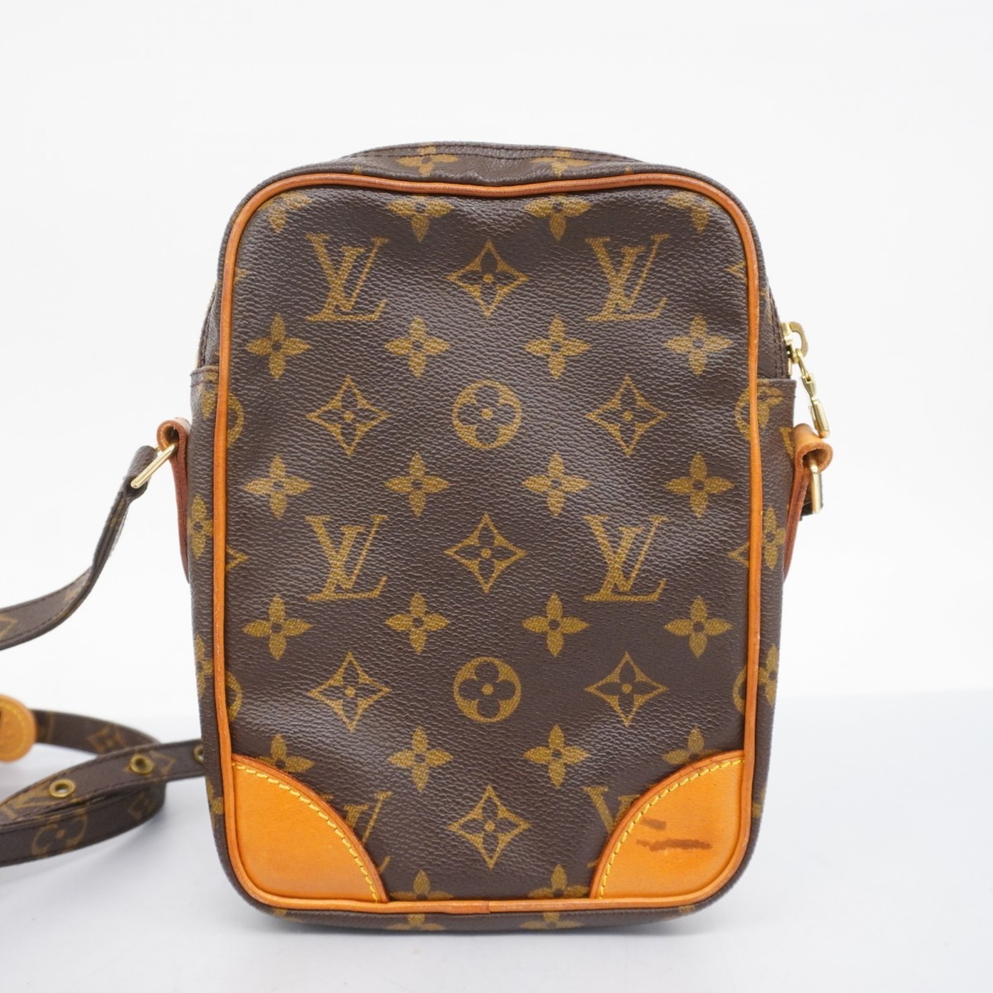 Louis Vuitton Shoulder Bag Monogram Danube M4526 Brown Ladies