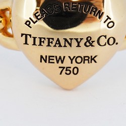 Tiffany Ring Return to Heart Full K18PG Pink Gold Size 11.5 Ladies