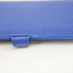 Louis Vuitton Long Wallet Vertical M82441 Blue Ladies