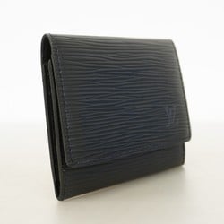 Louis Vuitton Business Card Holder Epi Envelope Carte de Visite M56582 Noir Men's Women's