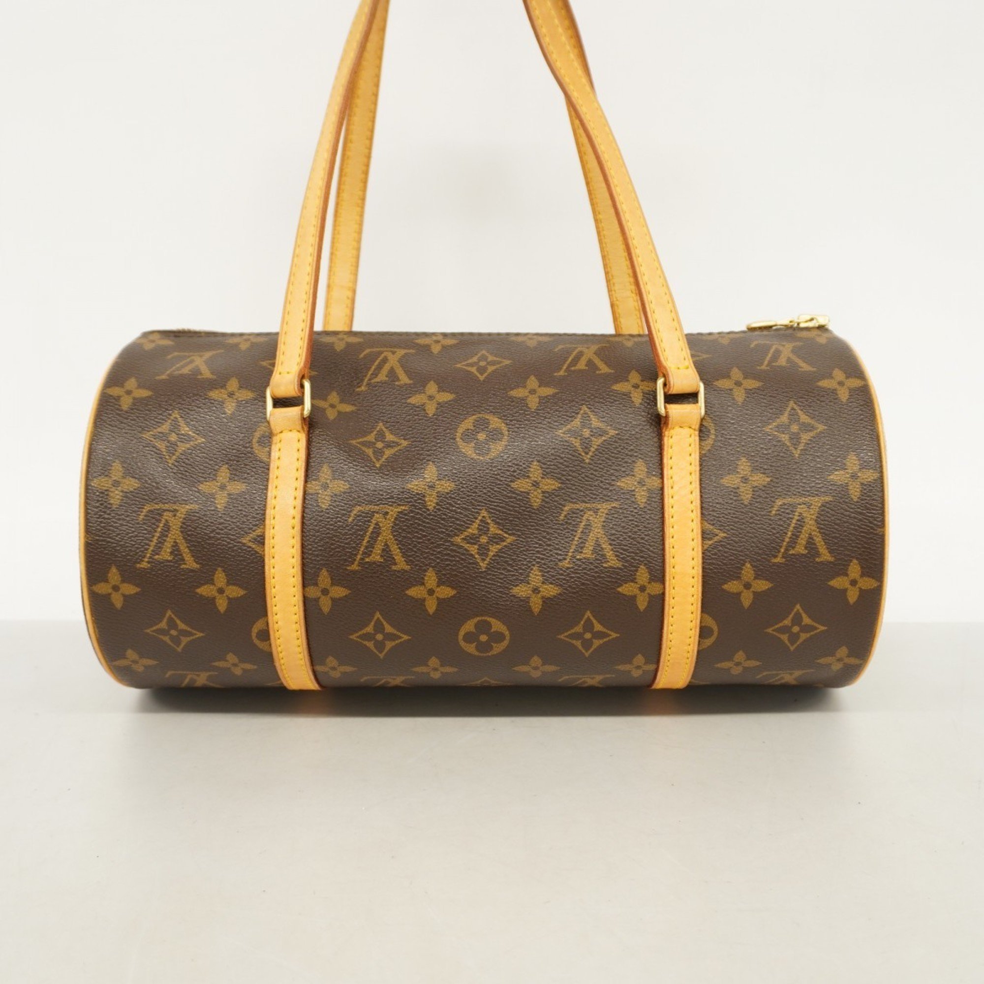 Louis Vuitton handbag Monogram Papillon 30 M51385 Brown ladies