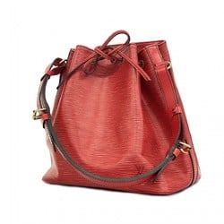 Louis Vuitton Shoulder Bag Epi Petit Noe M59017 Castilian Red Ladies