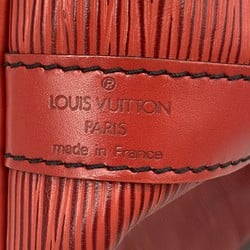 Louis Vuitton Shoulder Bag Epi Petit Noe M59017 Castilian Red Ladies