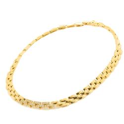 Cartier Maillon Panthere Diamond Necklace 40cm K18 YG Yellow Gold 750