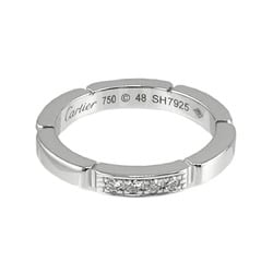 Cartier Maillon Panthere #48 Ring Diamond K18WG White Gold 750