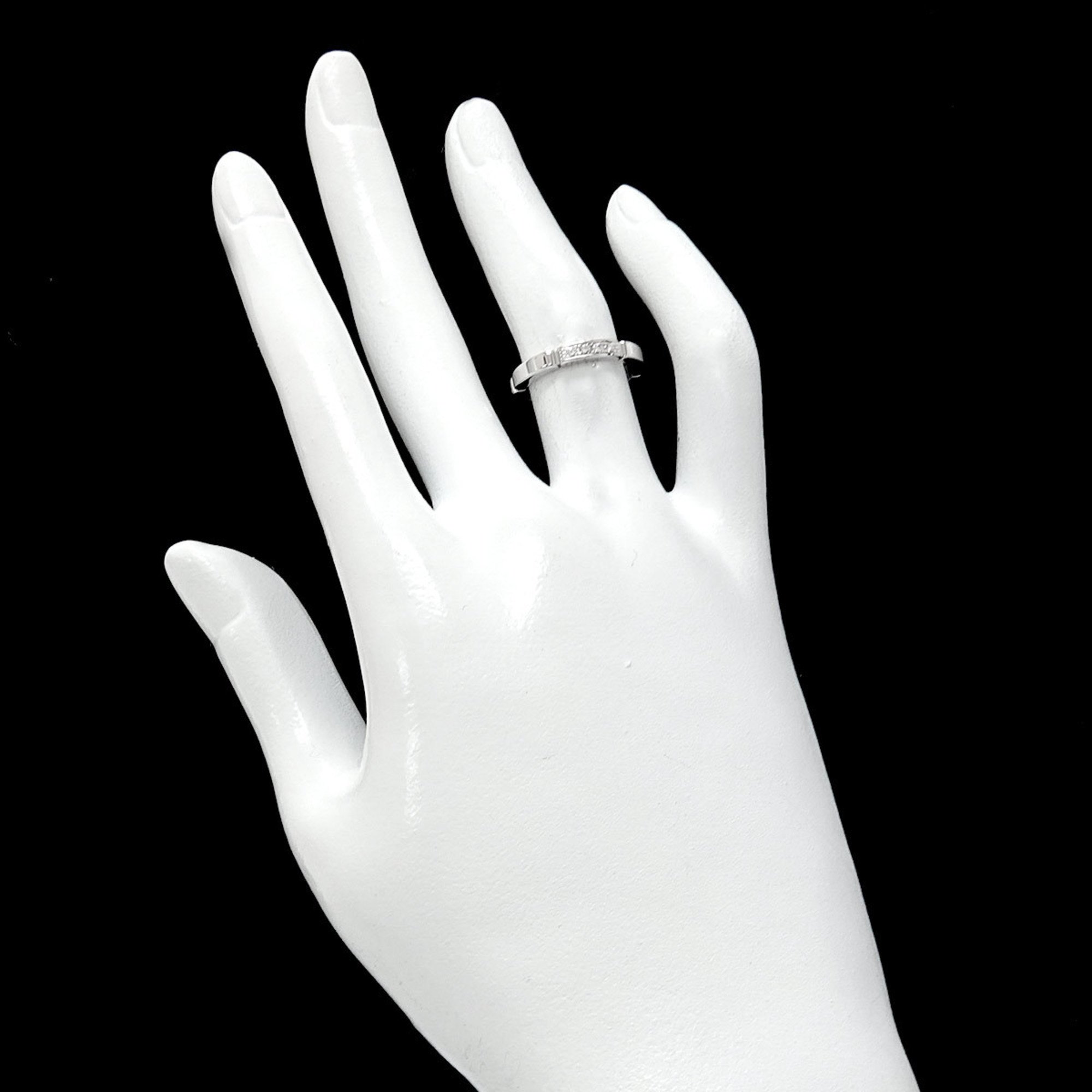 Cartier Maillon Panthere #48 Ring Diamond K18WG White Gold 750