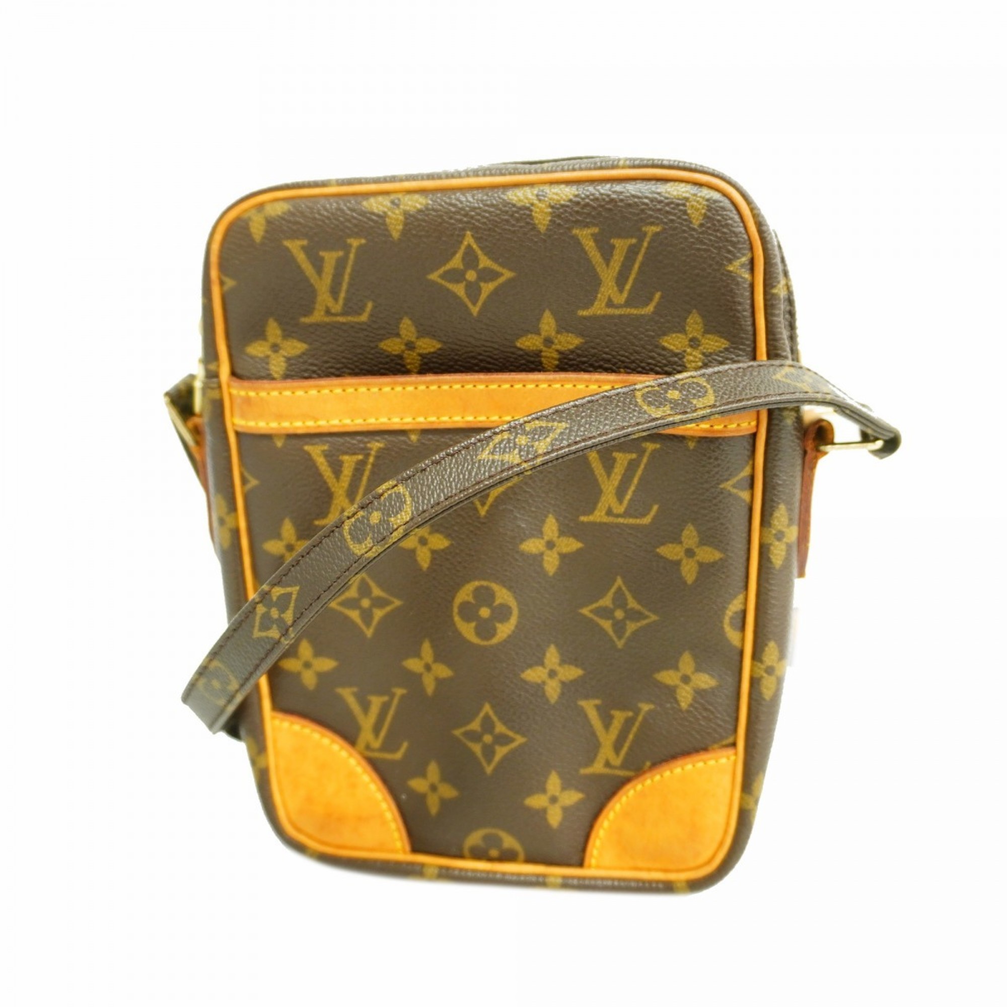 Louis Vuitton Shoulder Bag Monogram Danube M45266 Brown Ladies